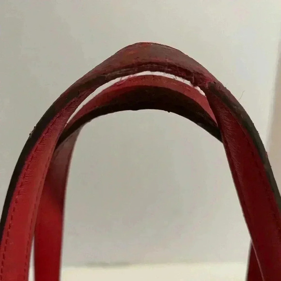 Kate spade red saffiano leather satchel handbag - Picture 11 of 15